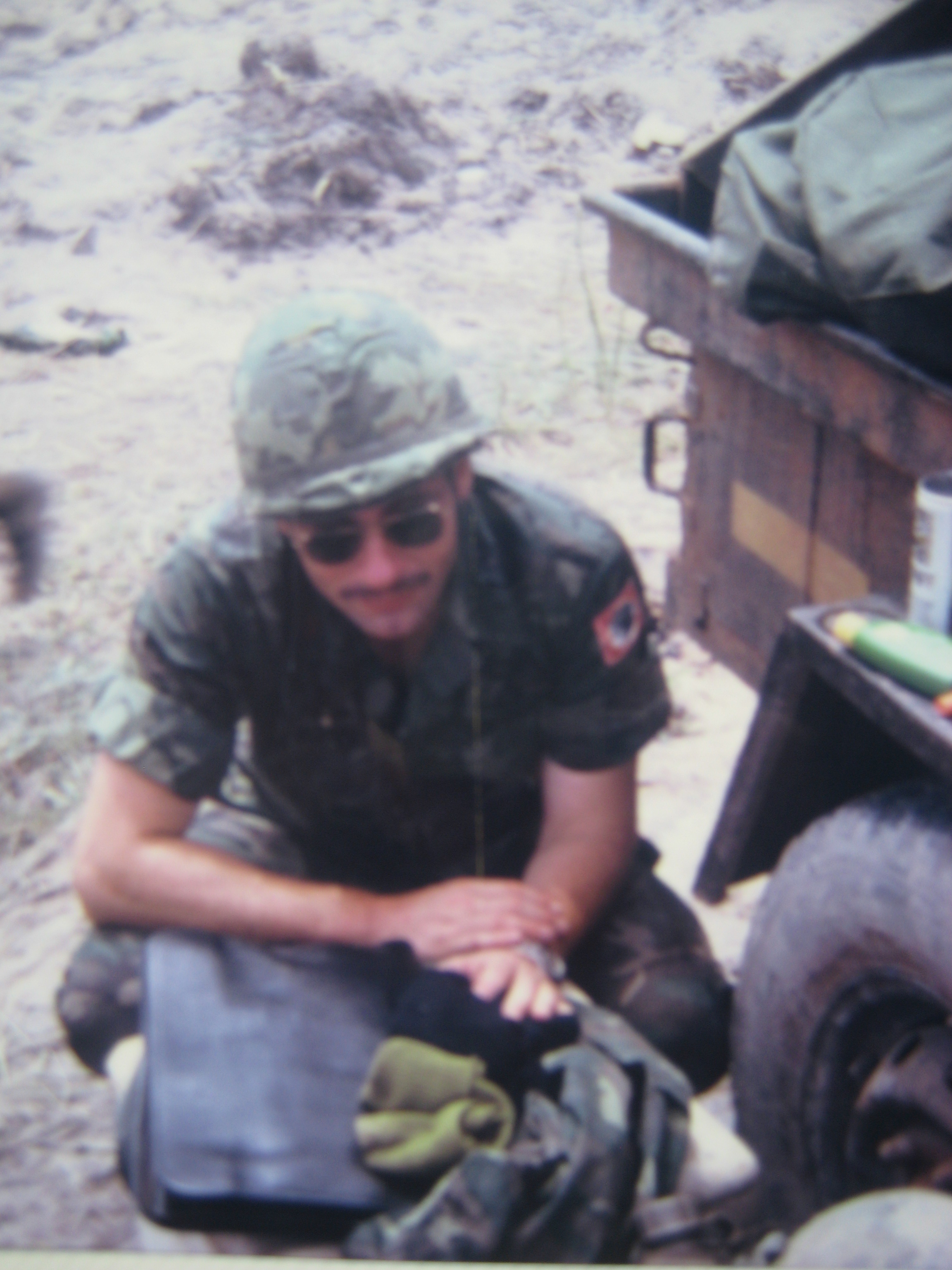 Major John J. Duffy, Senior Advisor, 11th Airborne Battalion before 