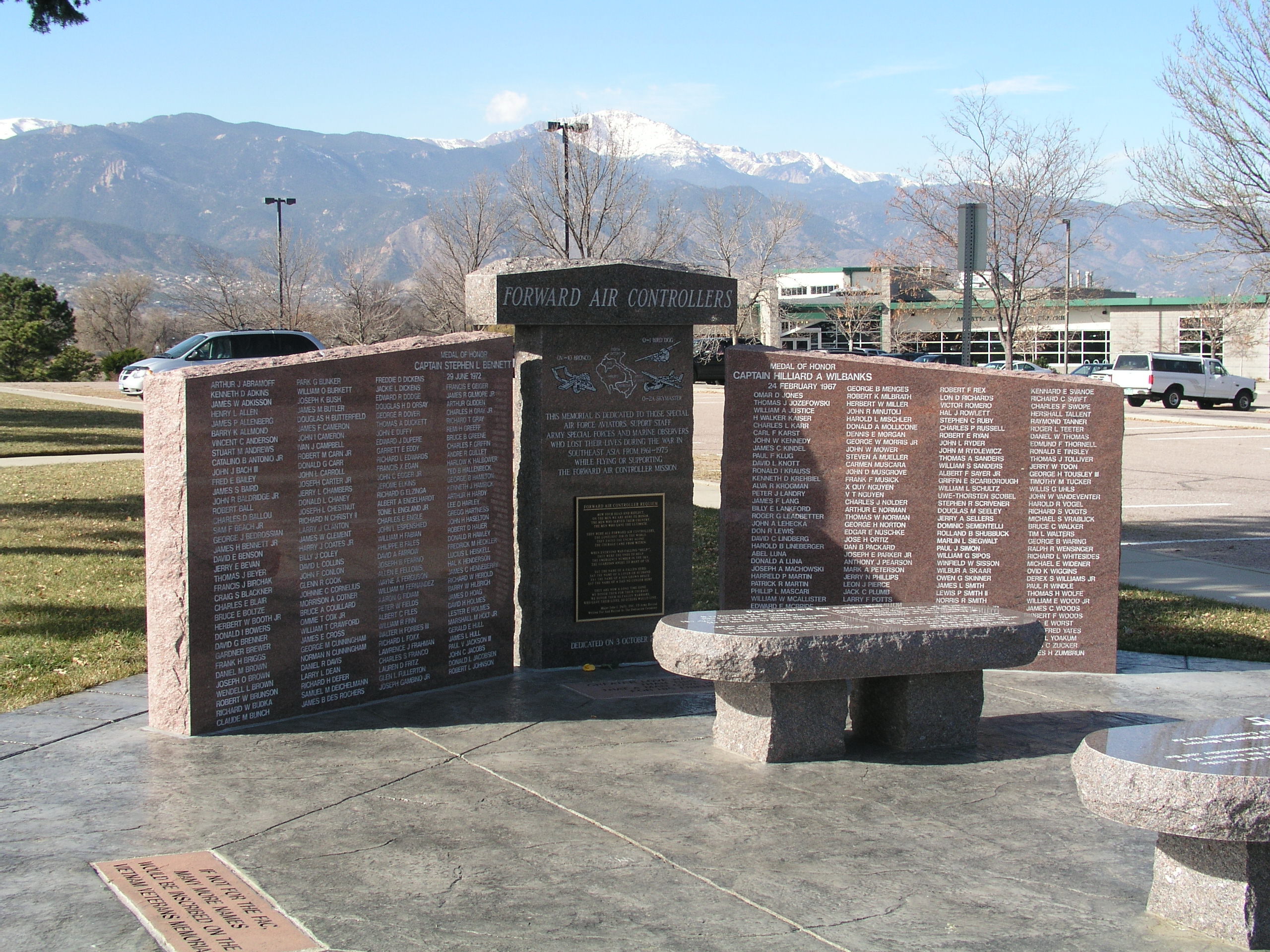 Forward Air Controller's Memorial Monument, Colorado Springs, Colorado
DOUBLE CLICK to ENLARGE