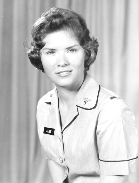 Nurse in uniform