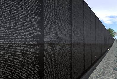 Vietnam War Memorial in Washington, D.C.